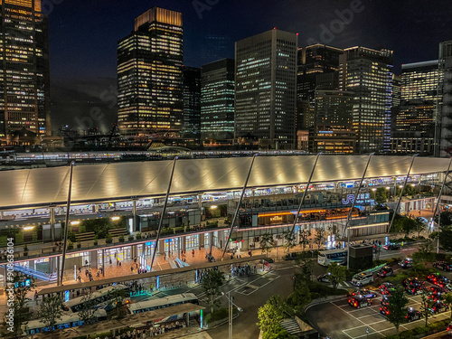 Wallpaper Mural 【東京都】夜の東京駅八重洲口 Torontodigital.ca