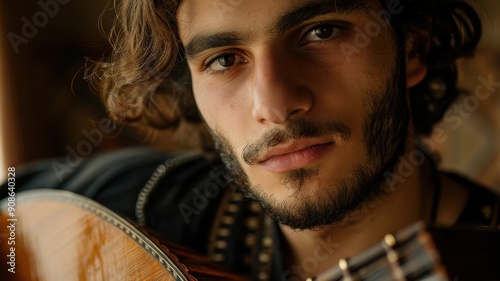 Close-up portrait of a youn...