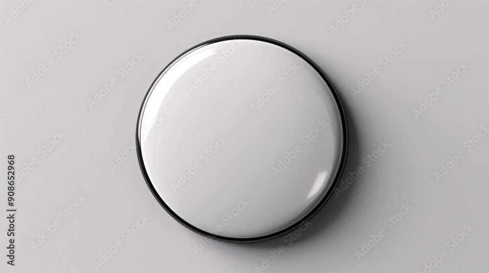 Sleek white pin badge mock-up with isolated illustration on a plain background, perfect for showcasing your designs with a realistic touch. Sleek white pin badge mock-up with isolated illustration on a plain background, perfect for showcasing your designs with a realistic touch.