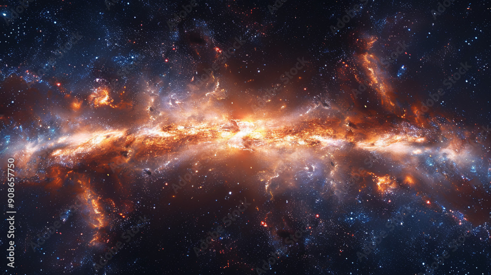 Fototapeta premium Space background