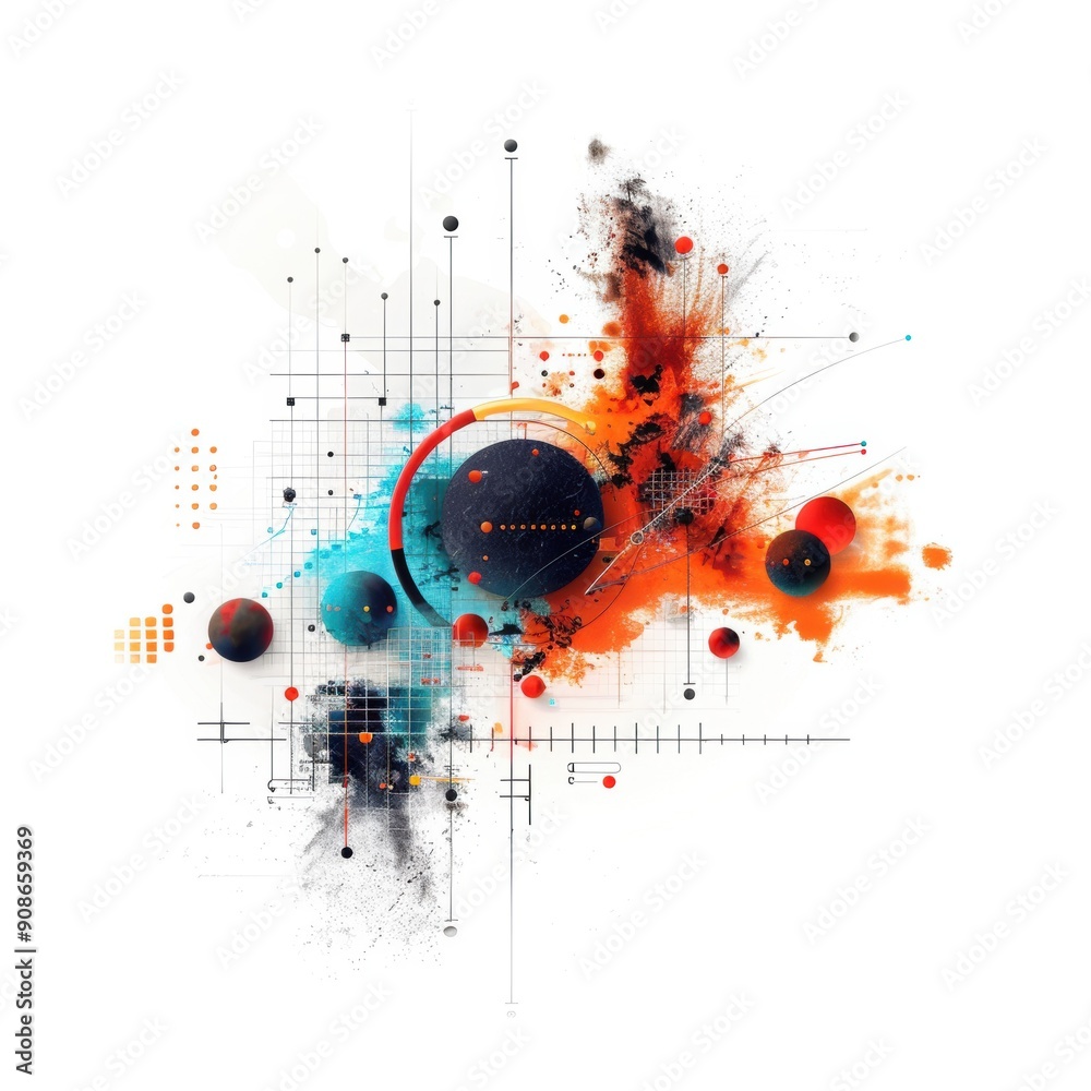 Obraz premium A colorful