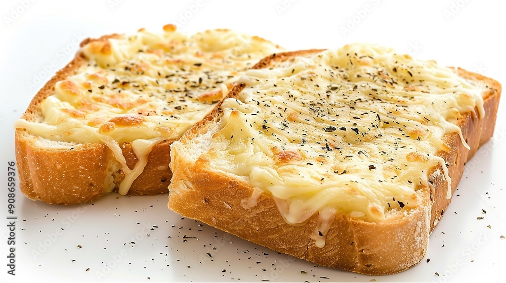 Melted Cheese Toast with Seasoning Melted Cheese Toast with Seasoning