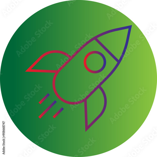 Rocket Icon Design
