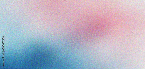 blue, pink and white gradient background with noise texture effect for product design and social media, Banner poster header design