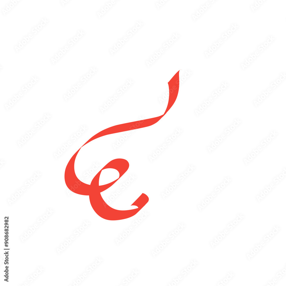 red ribbon vector element red ribbon vector element