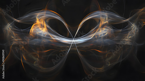 Ephemeral arrow ethereal and amorphous levitating in a dreamy, weightless space.