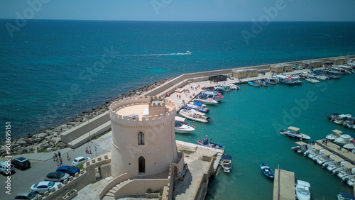 Torre Vado is in the province of Lecce, Italy. Located in the lower Salento, it is a renowned seaside resort on the Ionian coast of Salento. The coast is characterized by low cliffs