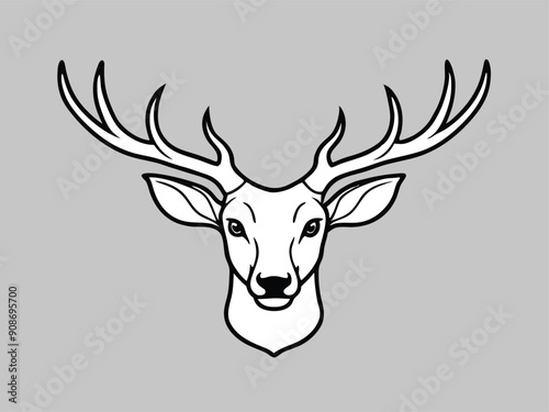 deer head silhouette