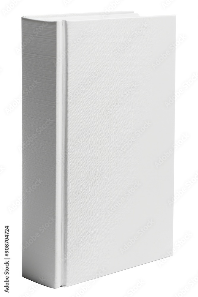 Blank Book: Isolated White Background with Three-Dimensional Empty Box Design Blank Book: Isolated White Background with Three-Dimensional Empty Box Design