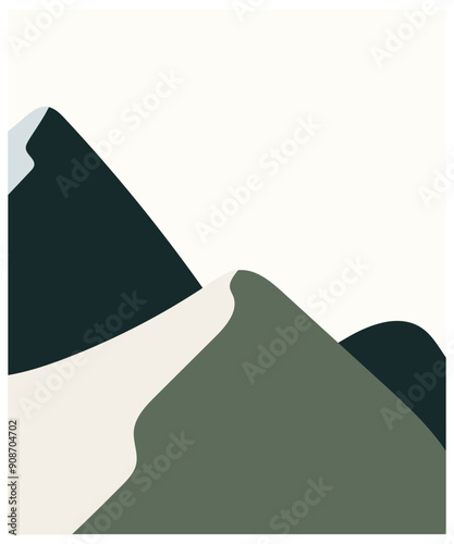Aesthetic Wall Art Mountain