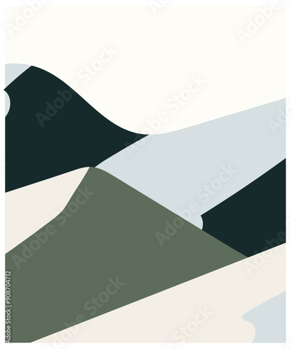 Aesthetic Wall Art Mountain