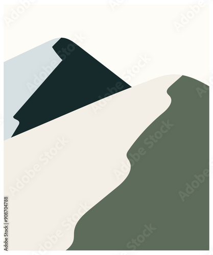 Aesthetic Wall Art Mountain