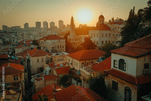 Jerusalem sunset