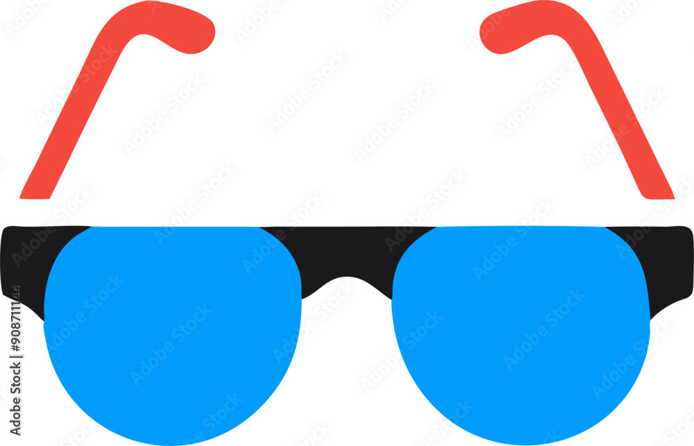 glasses isolated on white background glasses isolated on white background