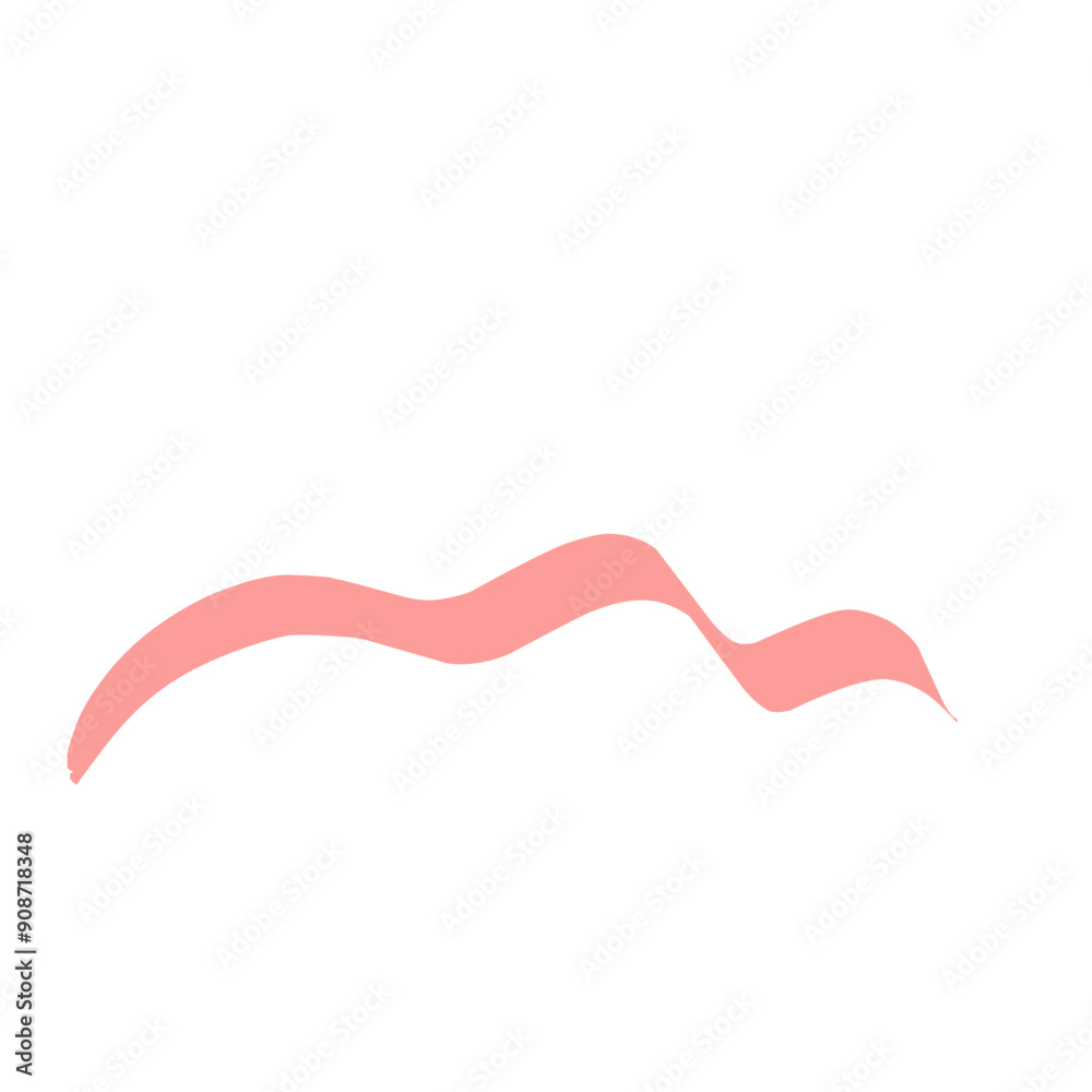 Beautiful ribbon isolated on white background Beautiful ribbon isolated on white background