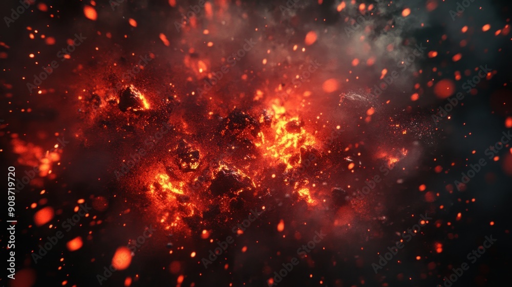 black coal exploded and debris flew black coal exploded and debris flew
