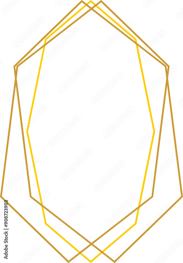 Elegant Golden Frame