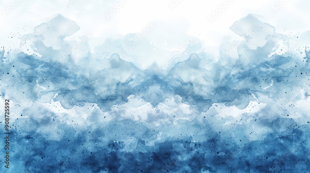 Watercolor wash in light blue Watercolor wash in light blue
