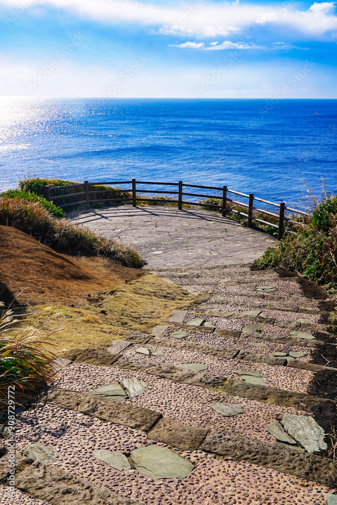 Fototapeta premium 城ヶ島からの海景 城ヶ島公園(神奈川県三浦市)