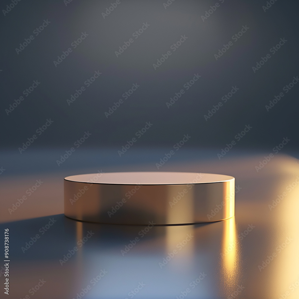 Beautiful Of 3d Realistic Of Empty podium mockup stage realistic for Product Showcase