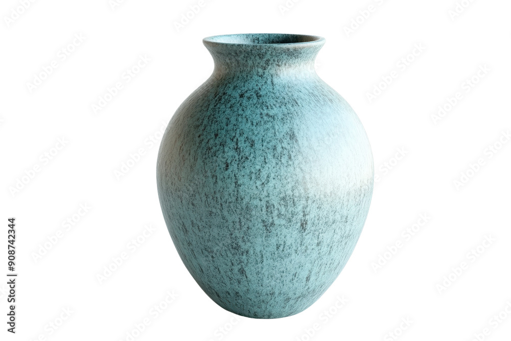 Elegant blue ceramic vase with a smooth, textured surface, perfect for home decor or artistic display. Minimalist and modern design. Elegant blue ceramic vase with a smooth, textured surface, perfect for home decor or artistic display. Minimalist and modern design.