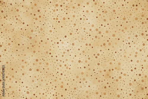 Warm beige background with subtle texture featuring scattered small brown dots adding a touch of natural earthy elegance to any design or composition.