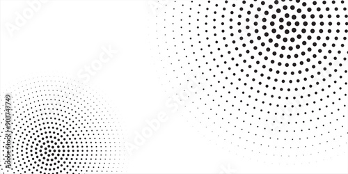 Dot pattern seamless background. Polka dot pattern template Monochrome dotted texture modern pattern. modern