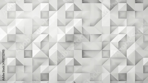 A simple triangle pattern in light gray on white