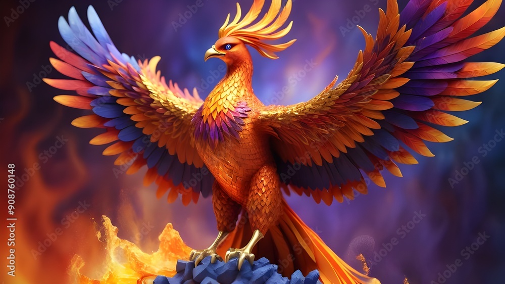 Fototapeta premium majestic phoenix