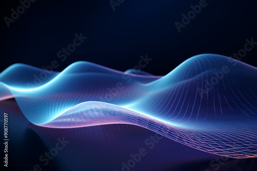 Abstract technology mesh digital line electronic network data innovation concept background.