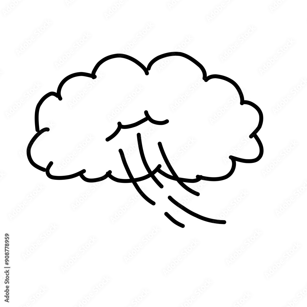 Vector hand drawn doodle sketch style cloudset. Simple outline scribble draw. Vector hand drawn doodle sketch style cloudset. Simple outline scribble draw.