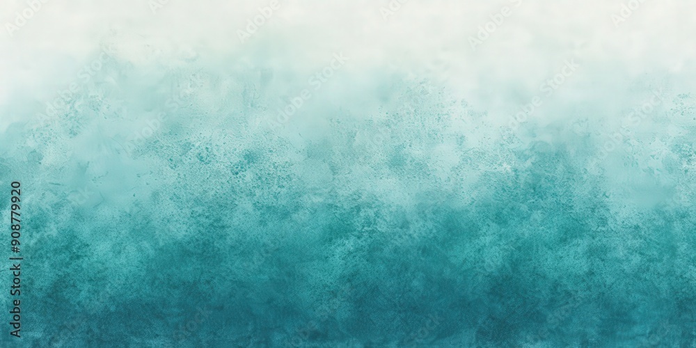 Abstract Watercolor Background with Teal and White Gradient Abstract Watercolor Background with Teal and White Gradient