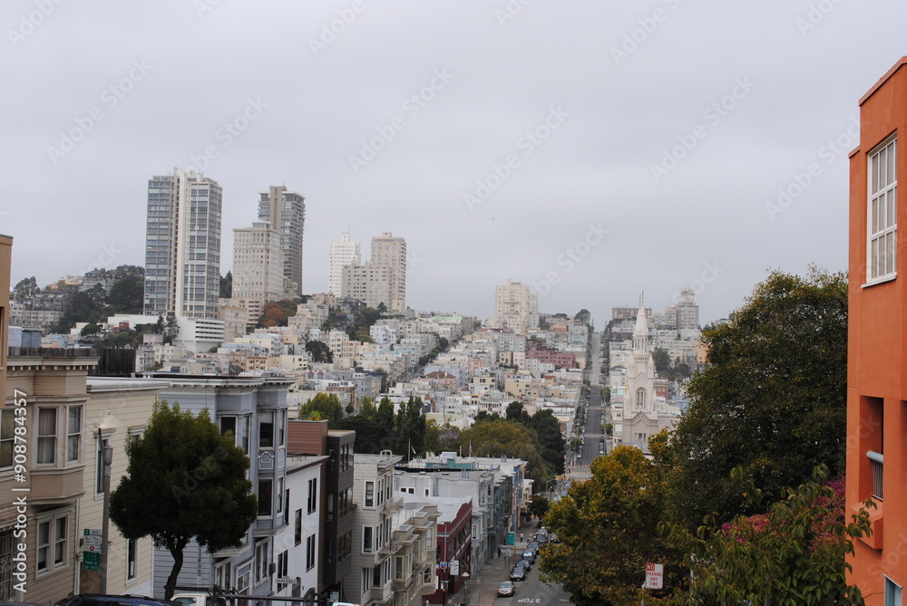Fototapeta premium Strassen von San Fracisco