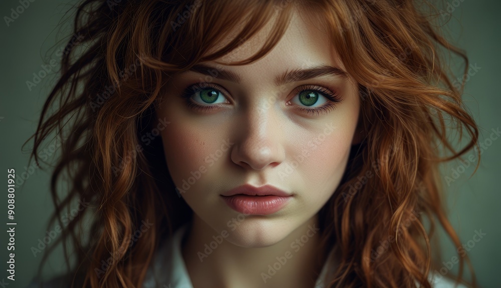 Captivating Portrait of a Redhead Captivating Portrait of a Redhead