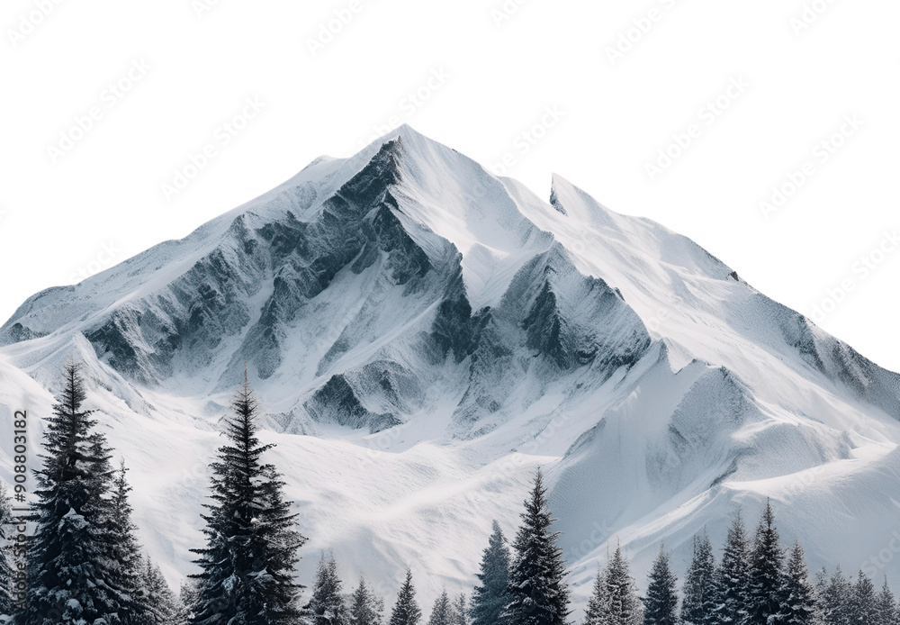 Obraz premium snow covered mountain