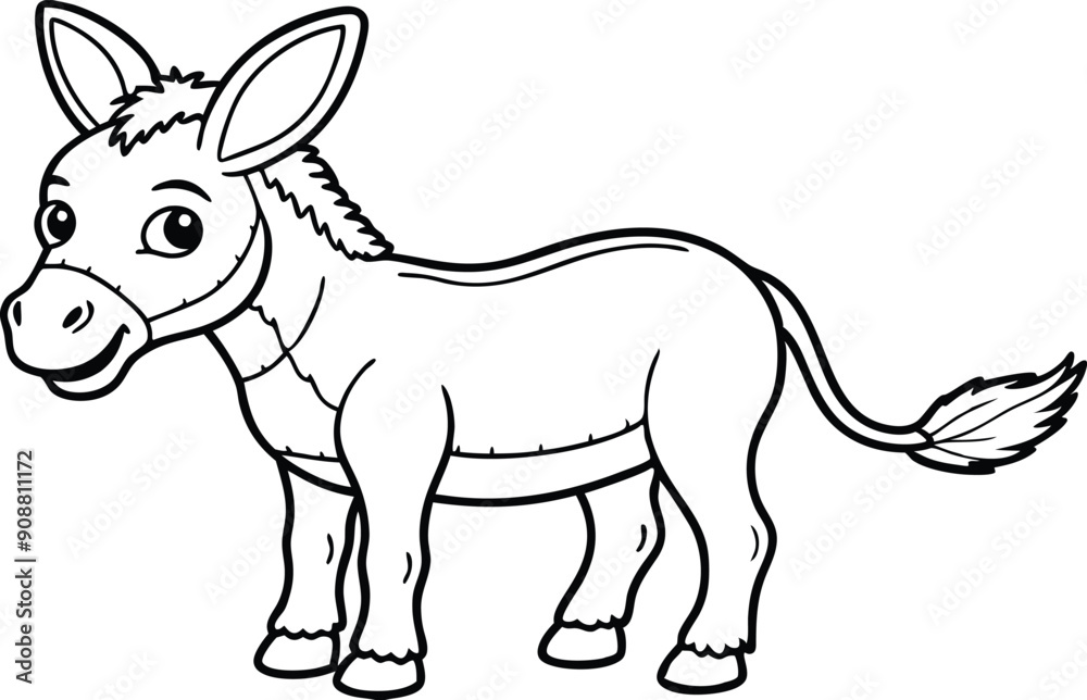 Doodle of cute animal sketch. outline vector illustration . linear vector children's illustration set of cute forest animals Doodle of cute animal sketch. outline vector illustration . linear vector children's illustration set of cute forest animals
