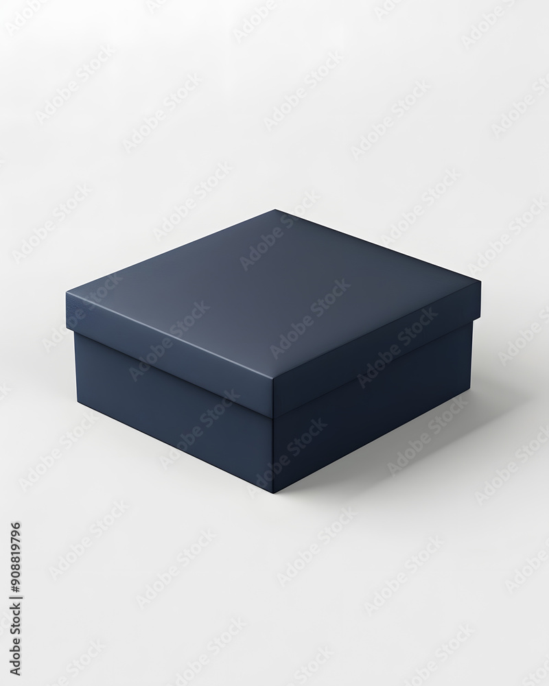 Naklejka premium blue gift box