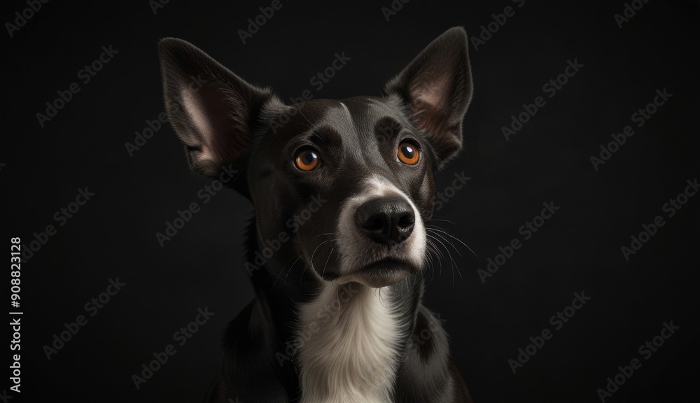 Captivating Portrait of a Dog Captivating Portrait of a Dog