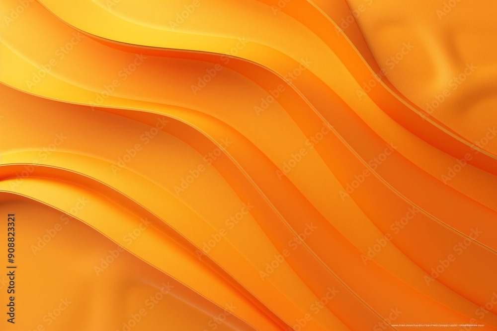 Abstract orange background with waves and lines Abstract orange background with waves and lines