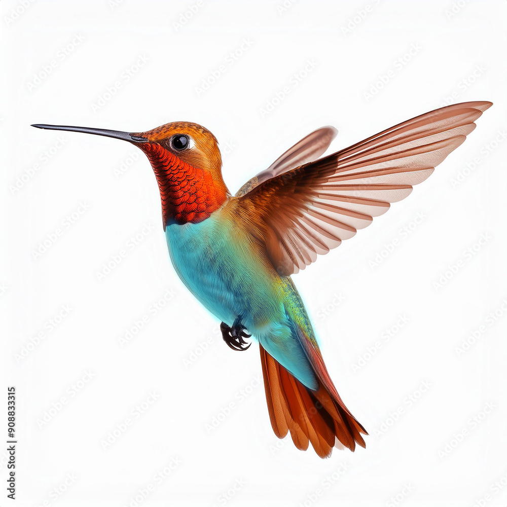 Obraz premium oiseau, animal, colibri, nature, faune, bec, sirop, vert, coloré, bleu, branchages, empennage, tropical, sauvage, rouge, ailes, arbre, beau, oiseau, couleur, isolé, aviaire