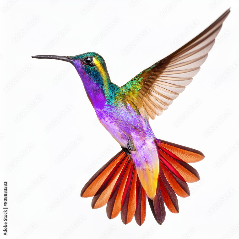 Obraz premium oiseau, animal, colibri, nature, faune, bec, sirop, vert, coloré, bleu, branchages, empennage, tropical, sauvage, rouge, ailes, arbre, beau, oiseau, couleur, isolé, aviaire