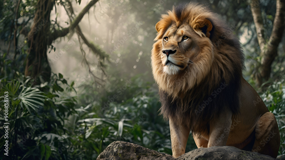 portrait of a lion portrait of a lion