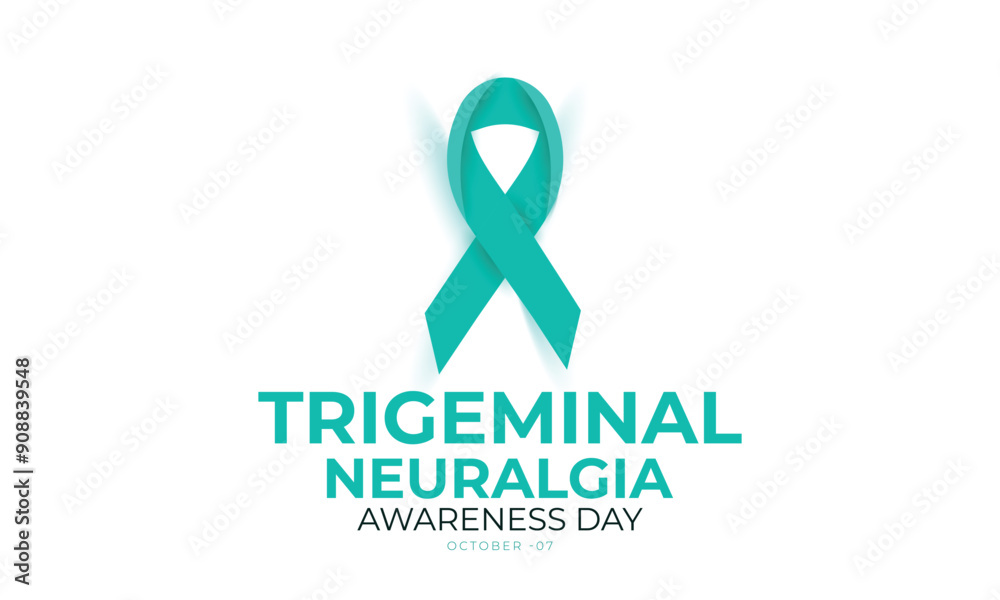 Trigeminal Neuralgia Awareness Day. background, banner, card, poster, template. Vector illustration. Trigeminal Neuralgia Awareness Day. background, banner, card, poster, template. Vector illustration.