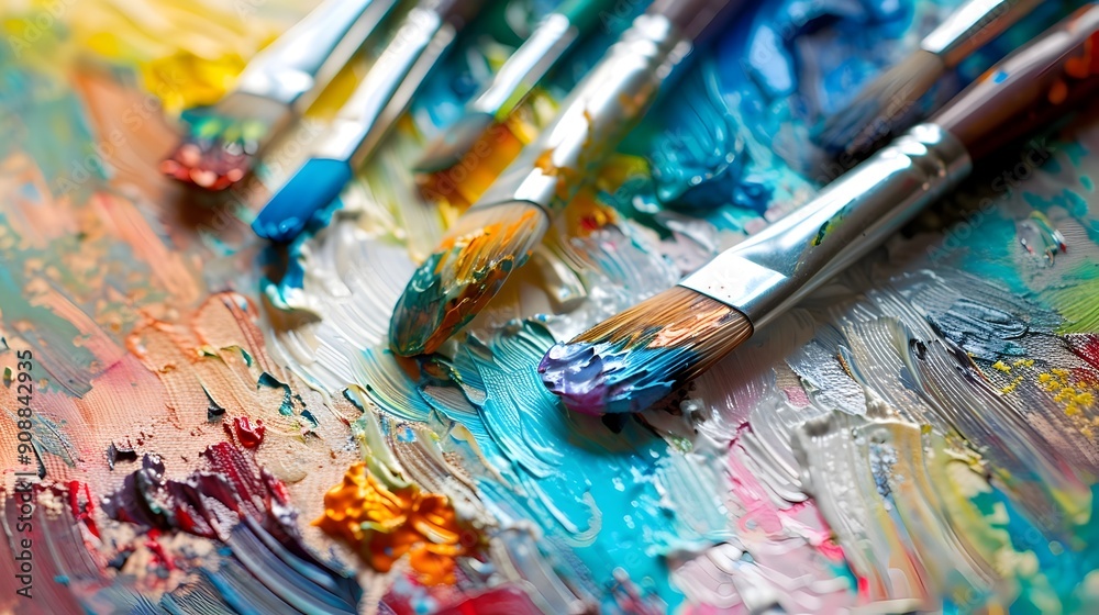 Vibrant Outdoor Painting Class for Labor Day Brushwork and Patriotic Colors Vibrant Outdoor Painting Class for Labor Day Brushwork and Patriotic Colors