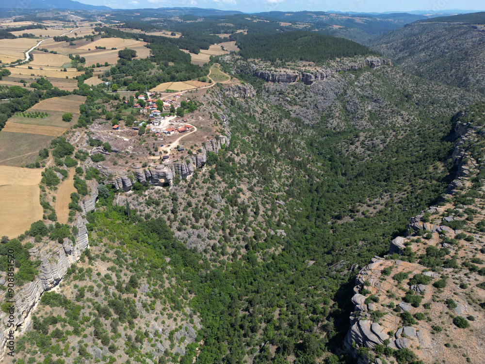Obraz premium Sircali Canyon is in Safranbolu, Turkey.