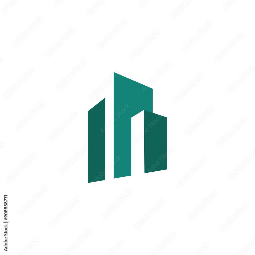 real estate business company colorful logo design real estate business company colorful logo design