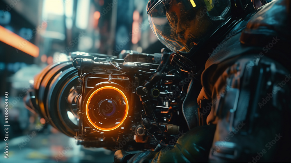 Fototapeta premium sparks from a grinder