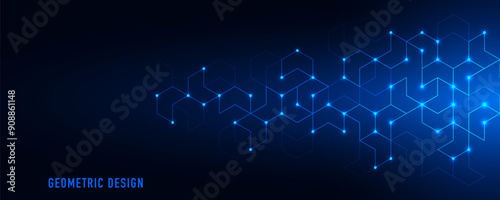 Abstract vector background with simple geometric figures and dots. Graphic design element and polygonal shape pattern