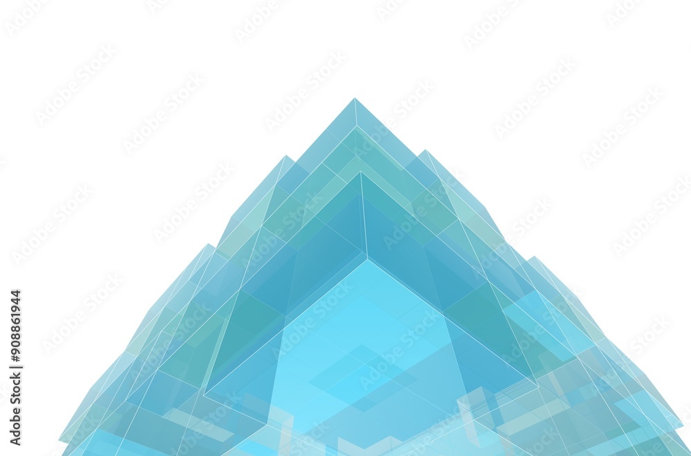 abstract architecture design 3d illustration abstract architecture design 3d illustration
