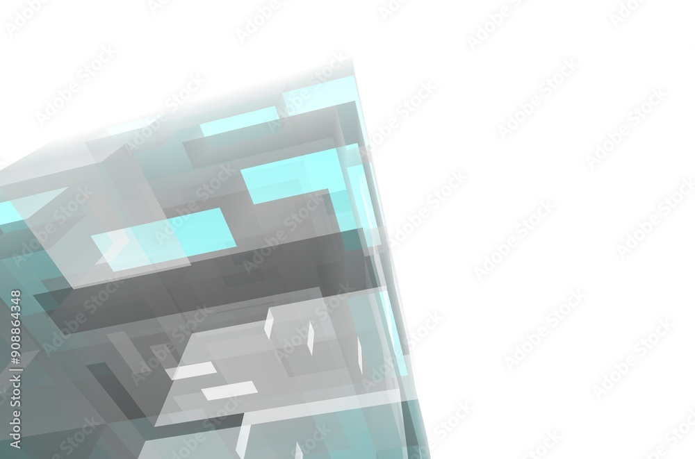abstract architecture design 3d illustration abstract architecture design 3d illustration